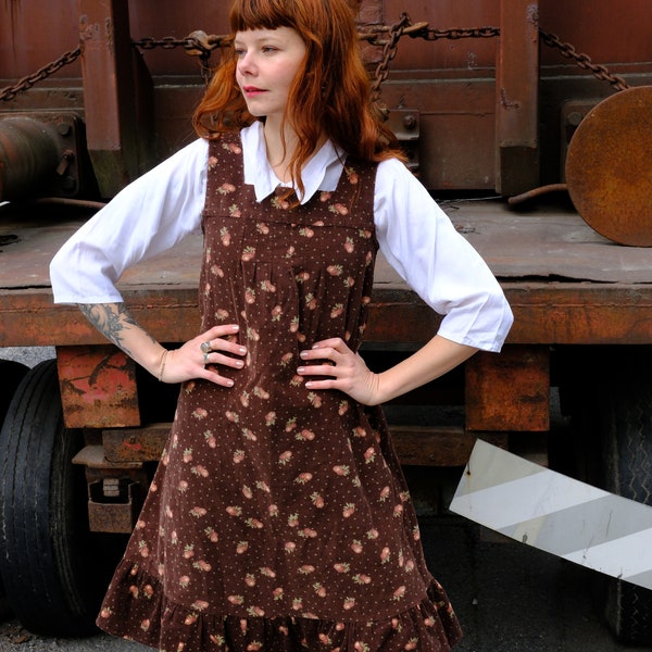 Golden Harvest Corduroy Dress Set