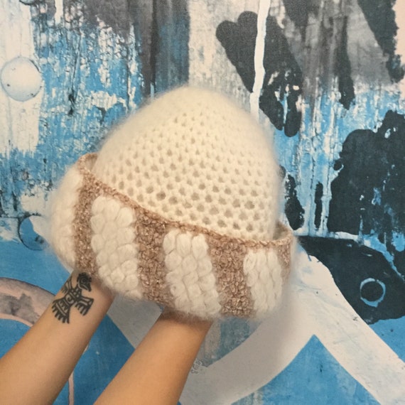 Italian Angora Winter Hat VINTAGE