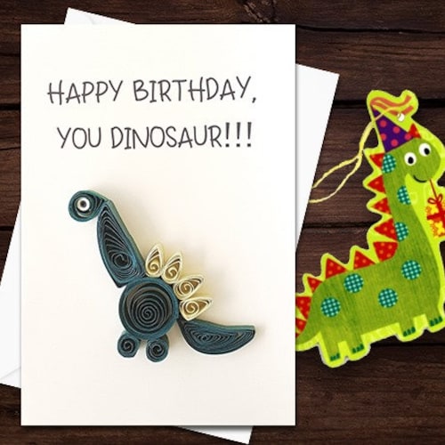 Bird Gift Celebrate Kids Birthday Gift BIRD BIRTHDAY CARD Funny Bird Wildlife Card Pun Handmade Greeting Card