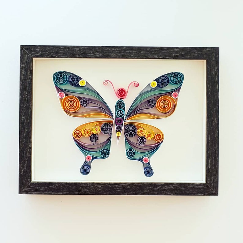 Spring Butterfy  Gift Paper Art Wall Art Homedecor image 1