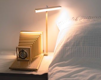 Bedside Light & Clock- "Light Leak 9"