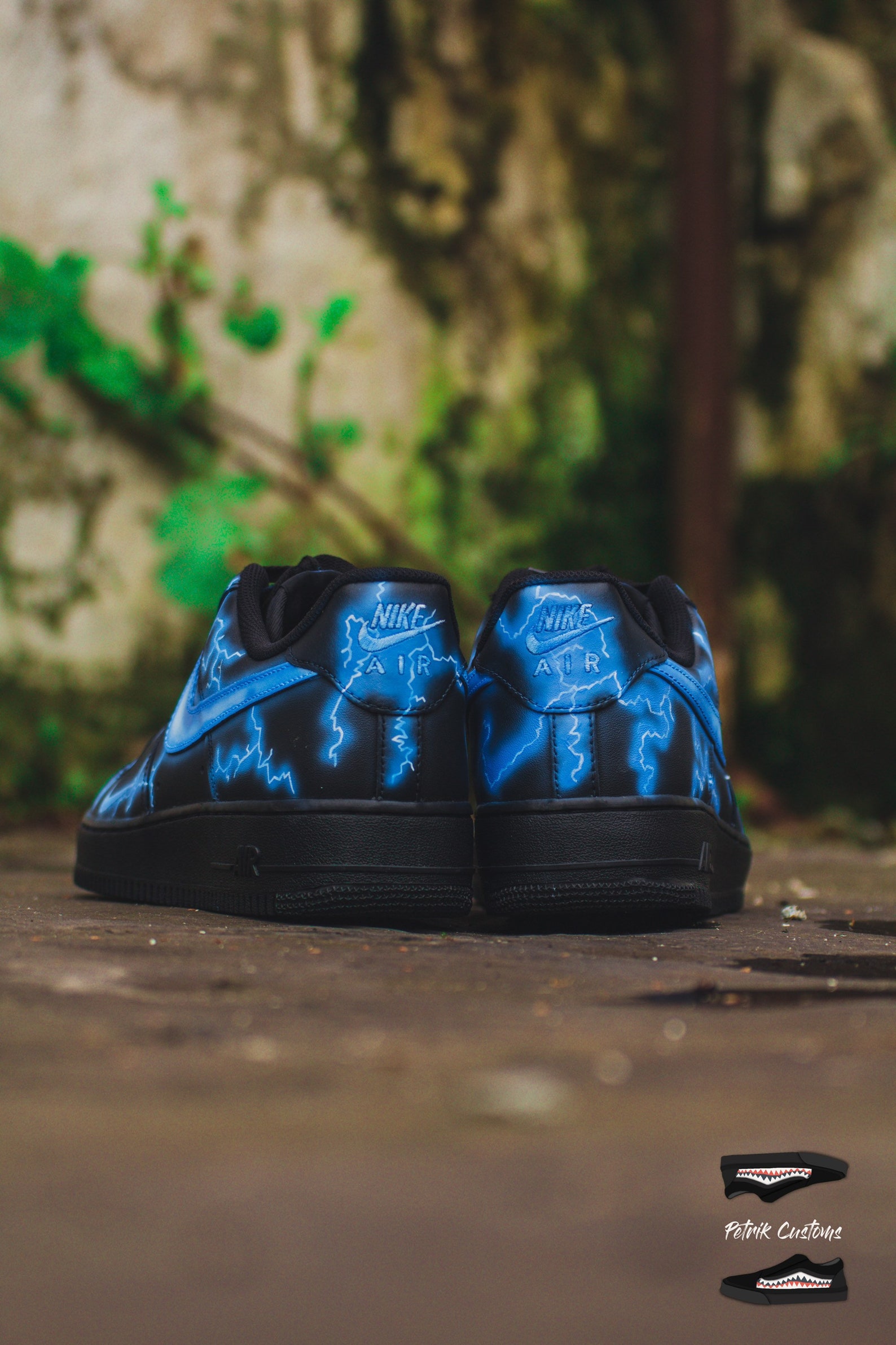 nike air force 1 with led lights