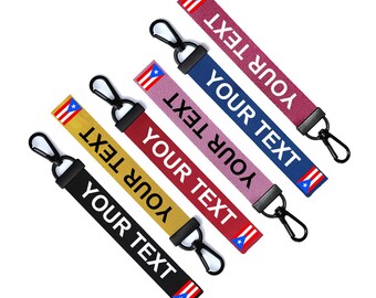 Thin Bordered Commonwealth of Puerto Rico Flag Tie Clip