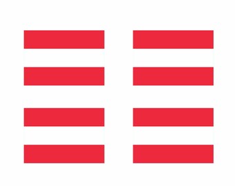 4 x DRAPEAU DE L'AUTRICHE sérigraphié pour tissu lavable en machine Drapeau autrichien