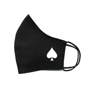 Ace of Spades gezichtsmasker beschermende bekleding wasbaar herbruikbaar ademend kaart