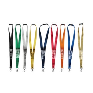 Delegate printed Lanyard neck strap, ID HOLDER included Safety Breakaway Clip UK Stock