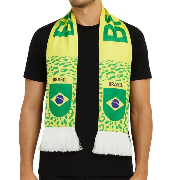 ブラジル代表サポーター用スカーフ サッカーワールドカップ サッカー