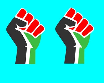 2 x Free Palestine Temporary Tattoo Waterproof Lasts 1 week Support Palestine Struggle