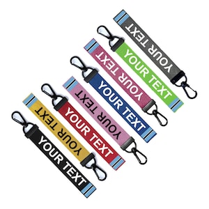 Personalised Botswana Flag Key Chain Keyring Luggage Tag Zipper Pull Bag Ring Key Ring Botswana