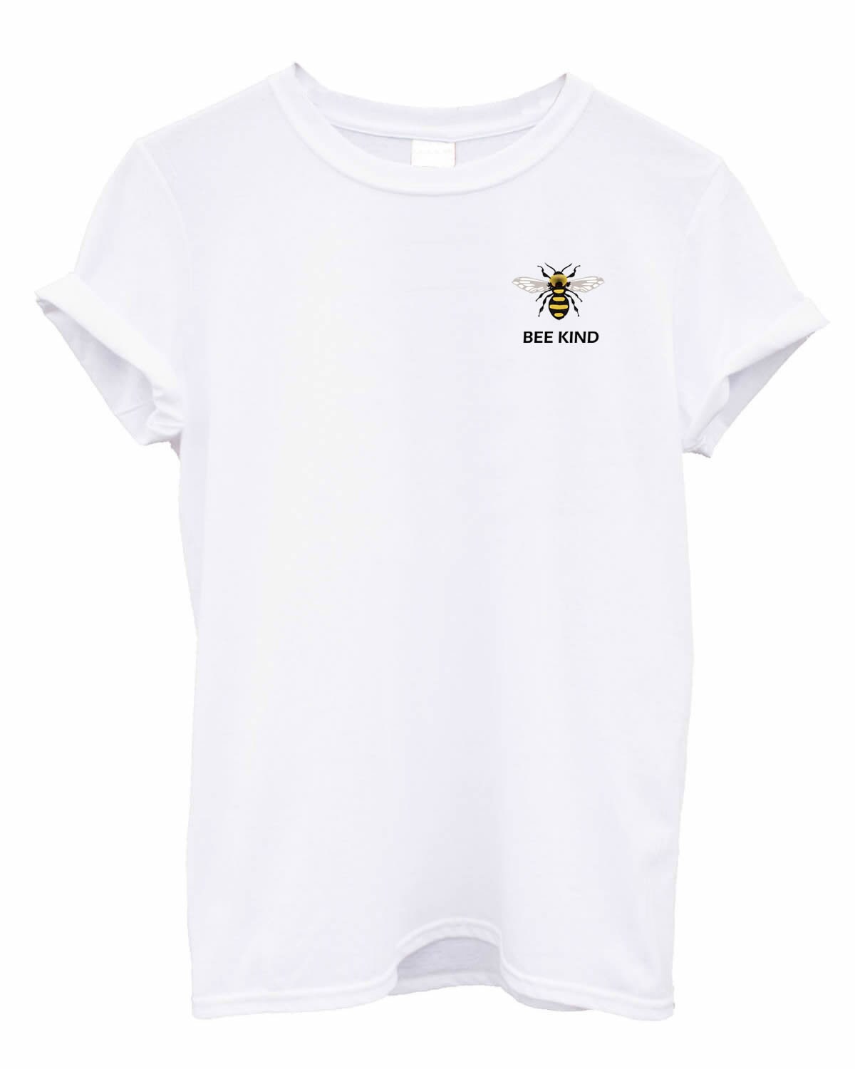 Bee Kind T-shirt Top Be Kind Tshirt Tee Shirt - Etsy UK