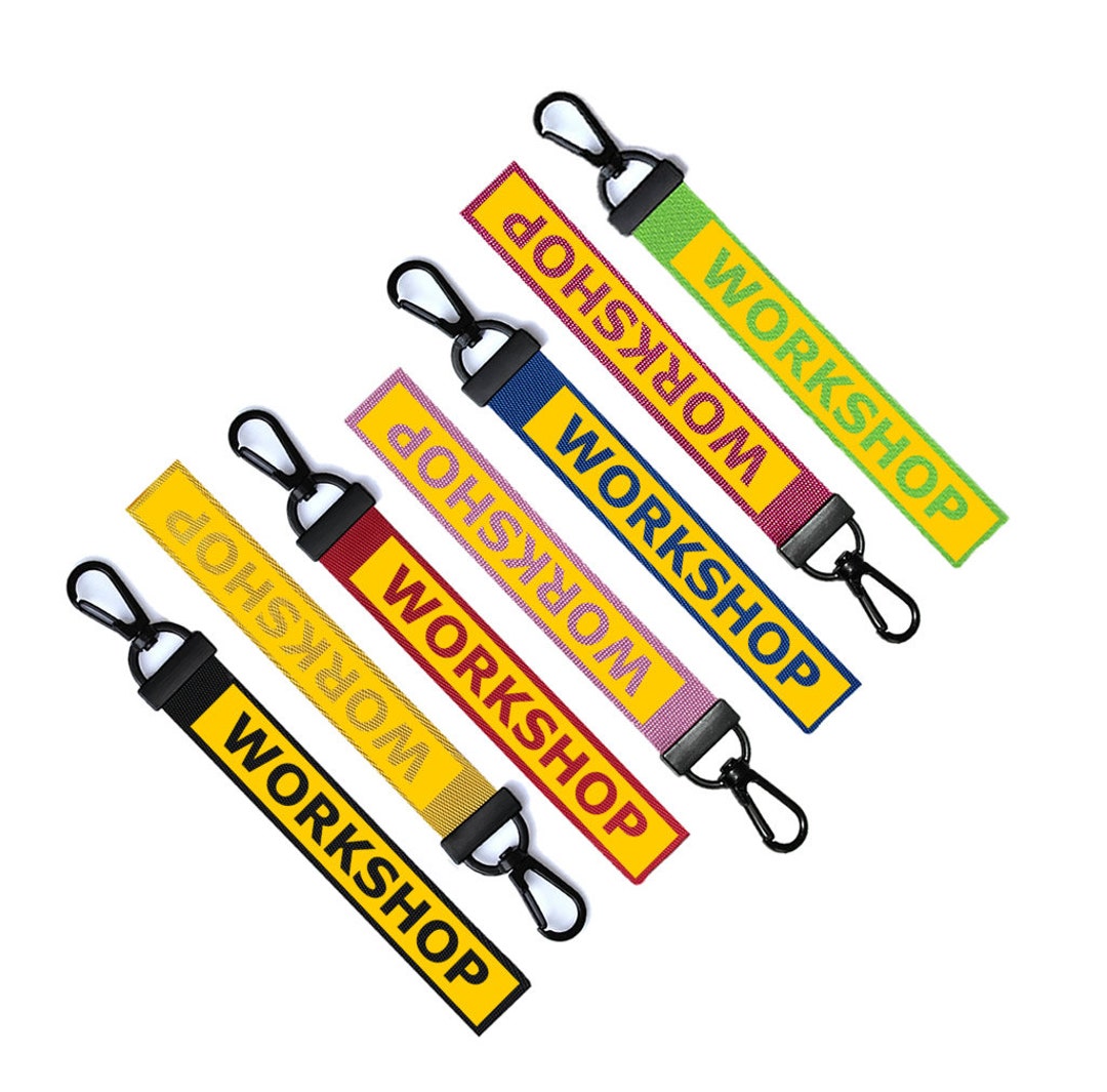 Key Chain Keyring Luggage Tag Zipper Pull Bag Ring Etsy