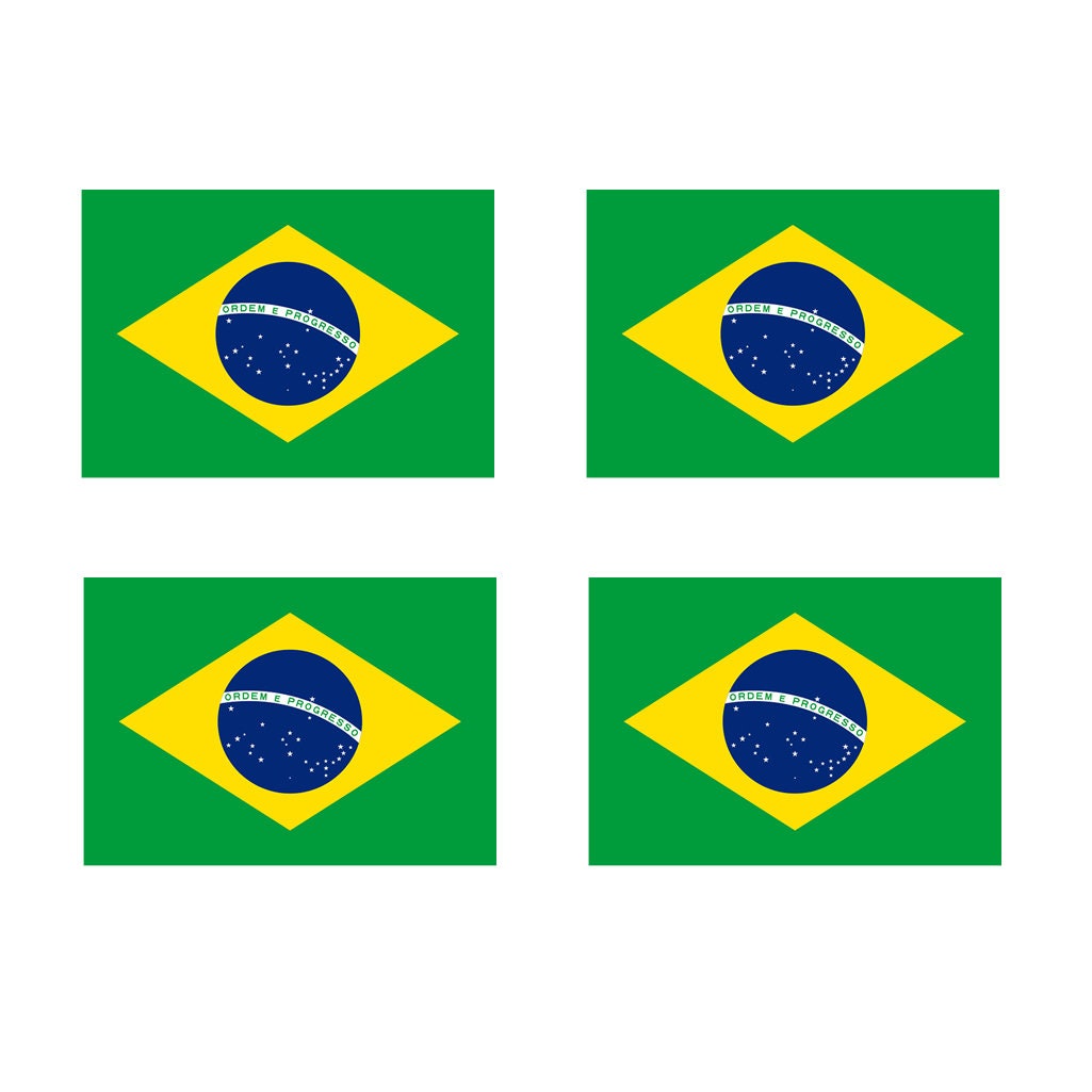 Brazil Flag Iron-on Patch Brazil Flag Patches Flag Iron-on 