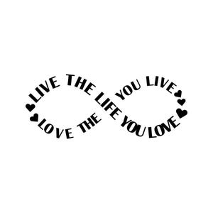 Live Laugh Love Lettrage Phrase Pour Valentine Day Greeting Card Isolated On White 15128710
