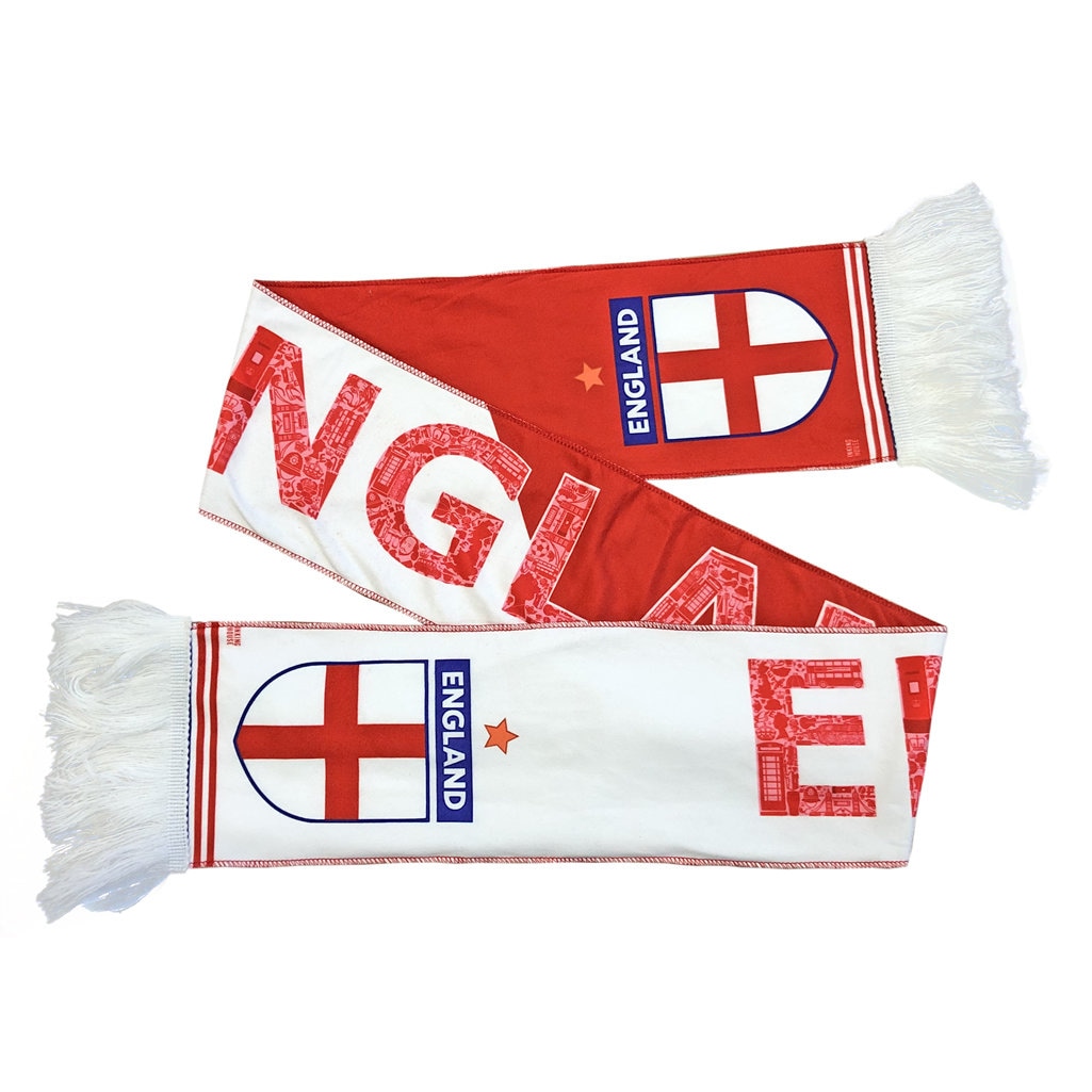 England National Team Supporter Scarf Football Soccer World Cup