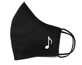 Musical Note Protective Covering Washable Reusable Breathable Music Mask