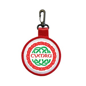 Cymru Tag Pull Bag Key Ring Keyring Celtic wales Welsh Symbol