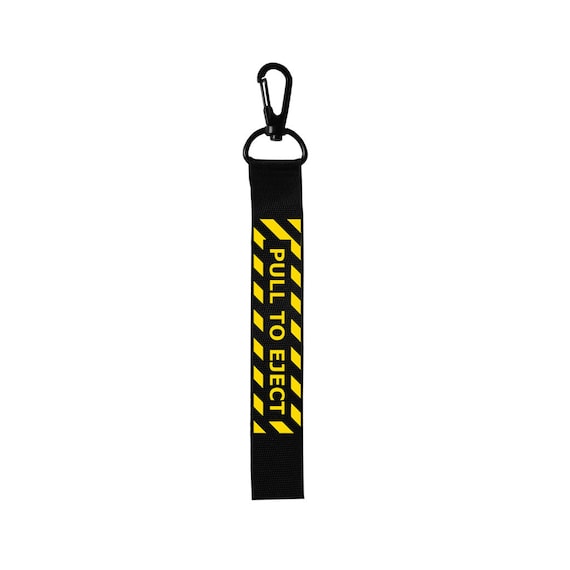 Pull to eject keychain best sale