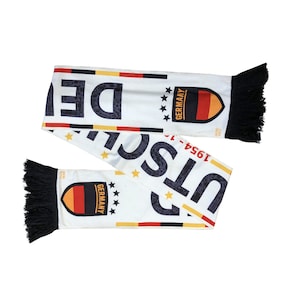 Selección Nacional de Alemania Bufanda de aficionado Fútbol Copa Mundial de fútbol Bufanda de fútbol para los aficionados a los eventos deportivos