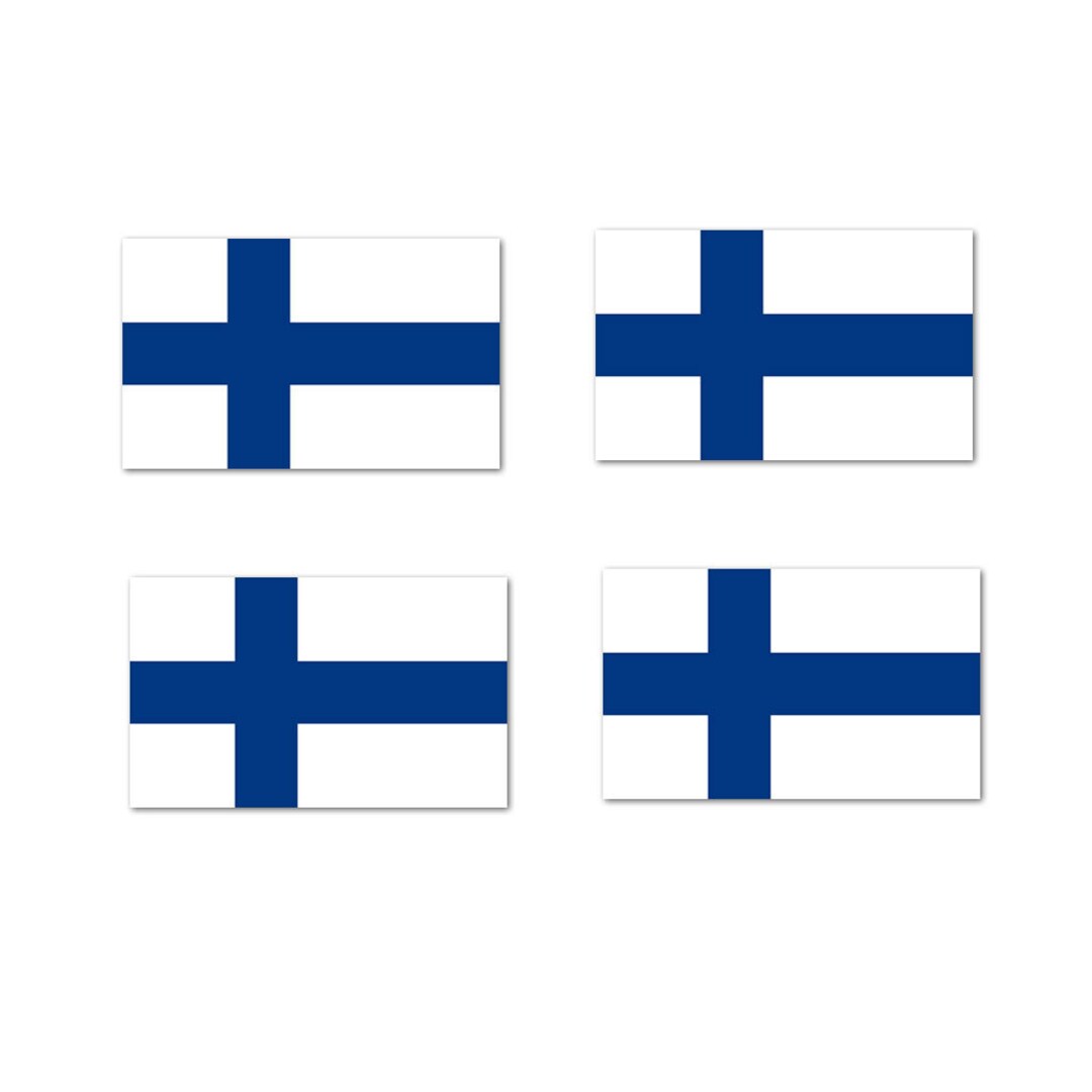 Toppa Stemma Stampa Badge Bandiera Finlandia Finlandese