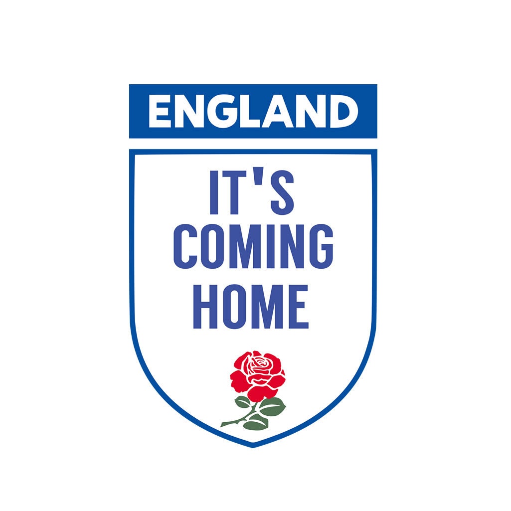 It's Coming Home England Crest SVG Png Dxf Eps Jpg File Format Instant