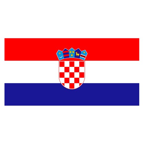 Flag Shield - Hrvatska - Hrvatska - Sticker