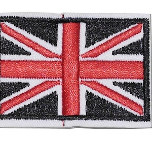 Iron or Sew On Motif Patch - Union Jack Flag Iron or Sew On Motif Patch - Union Jack Flag