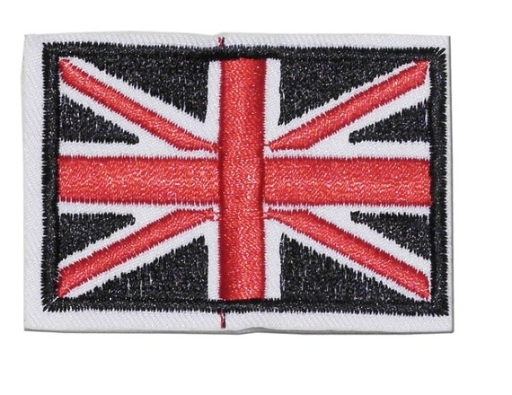 Iron or Sew On Motif Patch - Union Jack Flag Iron or Sew On Motif Patch - Union Jack Flag