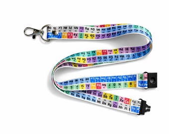 Cordino Sicurezza LGBTQ+ Arcobaleno Con Portabadge &ndash; Clip Breakaway E Moschettone