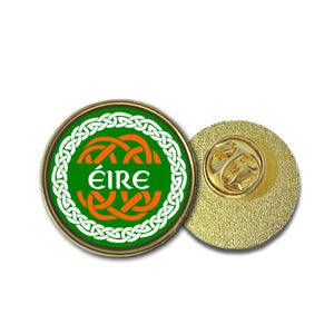 Eire badge Metal pins emblem Irish Celtic knot Ireland pin gift