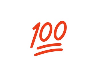 Set of 2 x 100 emoji Iron on Screen Print patch for fabric Machine Washable keep it real
