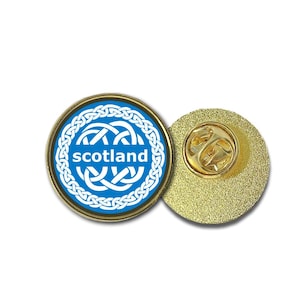 Scotland badge Metal pins emblem Scottish Celtic Knot Symbol pin gift