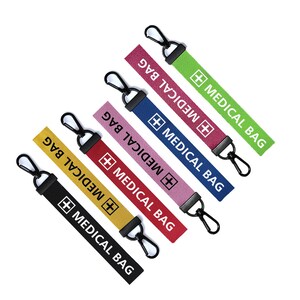Personalized 'EPIPEN INSIDE' Luggage / Bag Tag – White – The Traveling Flamingo