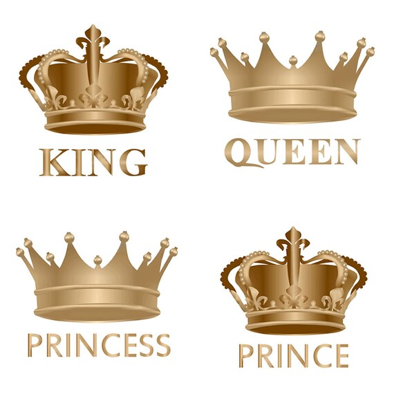 thumbnail image 2 of Gold King Crown Iron-On Patch - Machine Washable Transfer, DIY Screen Print, Made In Germany 2 of 6