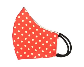 Polka dot Face Mask Protective Covering Washable Reusable Breathable Spot