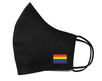 LGBT Flag Mask Protective Covering Washable Reusable Breathable PRIDE rainbow FLAG