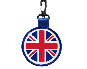 Vereinigtes Königreich Flagge Gepäckanhänger ziehen Tasche Schlüsselanhänger Union Jack UK BRITAIN