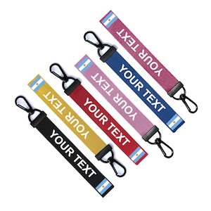 Personalised Argentina Flag Key Chain Keyring Luggage Tag Zipper Pull Bag Ring Key Ring
