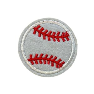 Baseball Embroidery Iron on or Sew on Patch sport Embroidered Badge - Brand New