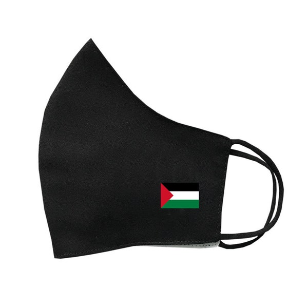 Palestine Flag Protective Covering Washable Reusable Breathable Palestinian Flag Mask