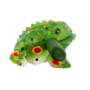 2&quot; Green Spring musical frog Percussion