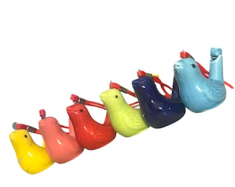 Ceramic Water Whistle Bird