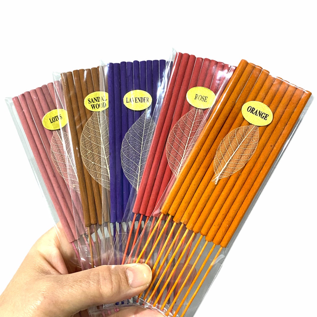 6 Long Fragrance Incenses 1 Pack 10 Incenses Etsy