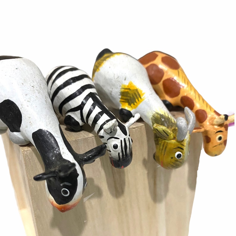 Animal Shelf Decor Figurine Etsy