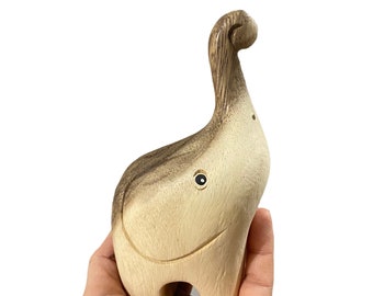Unique  wooden elephant
