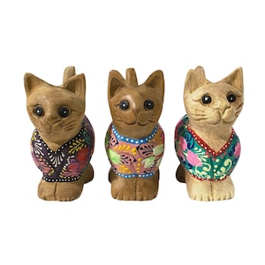 Unique handpainted cat