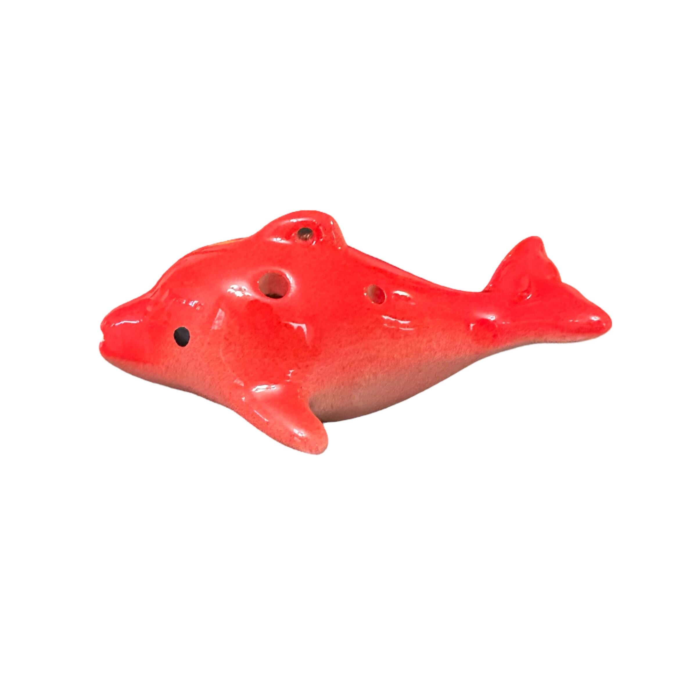 Hand-painted Dolphin Ocarina: Ceramic Instrument - Etsy Hong Kong