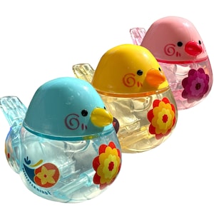 Clear Water Whistle Bird - Whimsical Water-Filled Whistle
