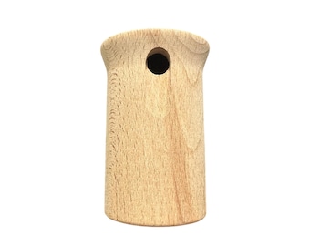 Wooden Owl Hooter Whistle – Natural Bird Call Instrument