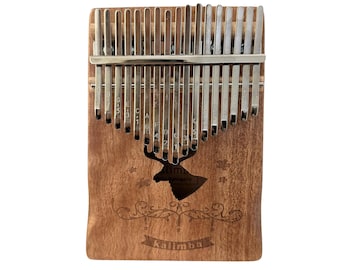 Cat-Shaped Wooden Kalimba – 8-Key Thumb Piano