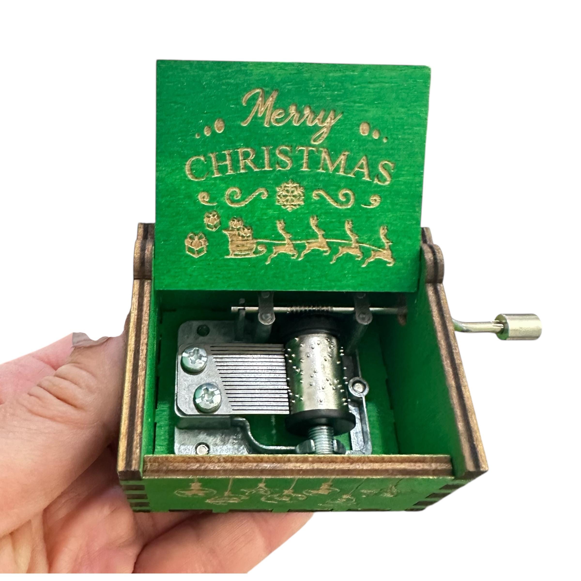 Auniq Mini Boîte à Musique De Noël Eois - Décoration De Noël